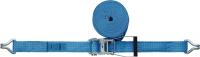 TECWERK 2-tlg. Zurrgurt 10m B.50mm m.Ratsche+Spitzh.LC U 5000 daN T